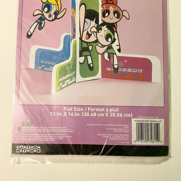 2001 Powerpuff Girls Stand Up Centerpiece Cartoon Network Characters Party Decor - Picture 2 of 16
